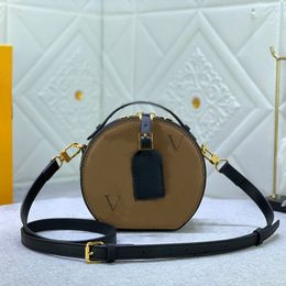 Luxury Designer Bag women handbags ladie designer Wallet Shoulder Bag Genuine Leather Card Holder Round cake satchel Fashion Small Chain Round Bag Multiple Colours
