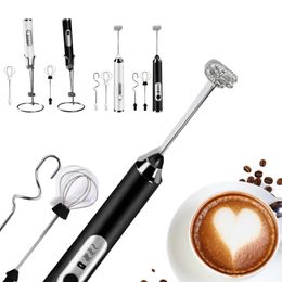 Egg Tools Electric Whisk Household Electrical Mini Coffee Maker Mixer Portable Rechargeable 3 Speeds Stainless Steel Kitchen Gadgets 231026