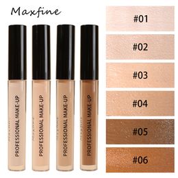 6Colors Face Concealer Waterproof Full Coverage Long-lasting Moisturizing Smooth Liquid Foundation Makeup Cosmetics