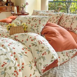 Bedding sets Top Quality Discount Twin Full AB Doublesided Design Sets Single Double On s 231026