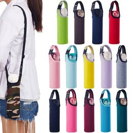 Other Drinkware 500ml Portable Heat Insulated Cup Sleeve Case Travel Water Bottle Covers Protector Storage Bag Thermos Cover 231026