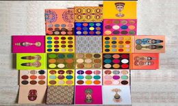 In stock Women Makeup Pink Green Yellow Purple Matt Eyeshadow Palette Styles Eye shadow Palette8807023