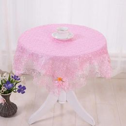 Table Cloth Tablecloth Wedding Christmas Modern Decoration Lace Square On The Cabinet Dust Cover