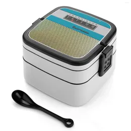 Dinnerware Transistor Radio-Galaxy Ii Blue Bento Box School Kids Lunch Rectangular Leakproof Container Radio