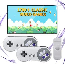 Game Controllers Joysticks SF900 Retro Video Game Console HD Game Stick With 4900 Games for SNES Wireless Controller 16 Bit Consolas De Videojuegos for NES 231025