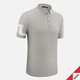 Men s T Shirts J Golf Short Sleeve T Summer Comfortable Sports T shirt Polo Shirt Clothing Quick Drying Jersey 23 231025