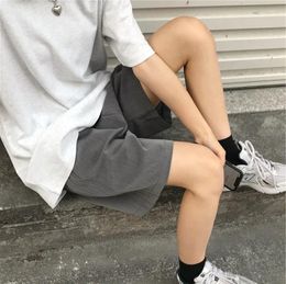 Men's Jeans Summer Short Pants Fashion Ins2023 Loose Korean Version Ulzzang Harajuku Style Sports Running