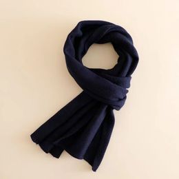 Wool Scarf Womens Scarf Winter Scarf Twilly Cashmere Scarf Winter Women's Thickened Warm Knitted Neck Scarf Solid Color Soft And Comfortable Designer Scarf
