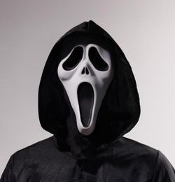 Party Masks White Horror Cosplay Screaming Demon Scary Halloween Costume Props4535435