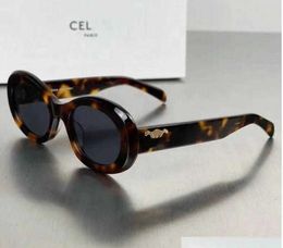 Sunglasses Retro Cats Eye for Women Ces Arc De Triomphe Oval French High Street Drop Delivery Fashion Accessories Dhpbgajxe7844