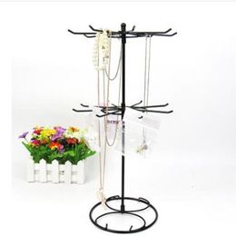 41cm 3style Rotary Jewelry Display Stand Holder Earring Display Iron Frame Necklace Holder Accessories Base Storage Dro 1pc C1733454