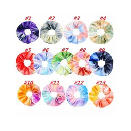 Women Starry sky Elastic Hair Bands Ponytail Holder Scrunchies Tie Hair Rubber Band for Girls Headband Lady Hair Accessories