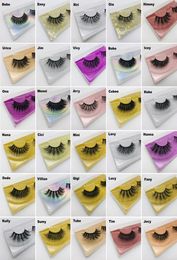 2020 New 3D Mink Eyelashes Eyelash False Eyelash Luxury Hand Made Mink Lashes Medium Volume Cruelty Mink False Eyelashes2511460