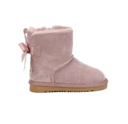 2024 New Boots Kids Australia Snow Boot Designer Children Shoes Winter Classic Ultra Mini Botton Baby Boys Girls Ankle Booties Kid Fur Suede541