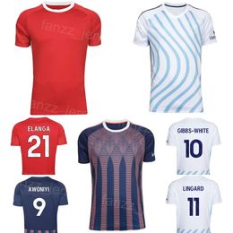 23 24 Club Soccer Nottingham Forest 11 Chris Wood Jersey 24 Serge Aurier 16 Nicolas Dominguez 21 Anthony Elanga 9 Taiwo Awoniyi 1 Matt Turner Football Shirt Kits