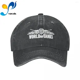 Ball Caps World Of Tanks Logo Unisex Baseball Cap Men Women Snapback Hat Dad Summer Sun For And Hats