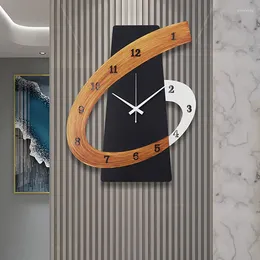 Wall Clocks Gaming Room Modern Clock Nordic Style Large Creative Upscale Digita Fashion 2023 Relojes De Pared Decoration