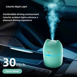 Essential Oils Diffusers USB Humidifier Household Office Portable Students Dormitory Bedroom Small Cute Mini Large Spray Car Mounted 231026