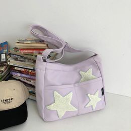 Duffel Bags Women Multi Pocket Handbag Versatile Cute Messenger Bag Adjustable Strap Y2K Crossbody Shopping Satchel
