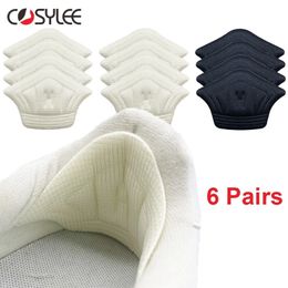 Shoe Parts Accessories 6pair12pcs Insoles Heel Pads Lightweight For Sport Shoes Adjustable Size Back Sticker Antiwear Feet Pad Cushion Insole 231025
