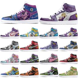 new Customised Shoes 1s DIY shoes Basketball Shoes damping men 1 female 1 Anime Customised Character Trend Versatile Outdoor Shoe