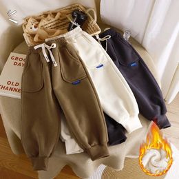 Hosen Kinder Winterhose 18M12Y Plüsch verdickt warm lang für Jungen und Mädchen Oberbekleidung Sport 231025