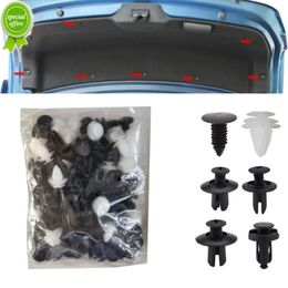 New 100pcs Mixed Car Rivet Clips Fastener Auto Body Push Retainer Pin Rivet Bumper Door Side Skirts Trim Panel Clips Car Accessories