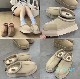 Ultra Mini Boots Snow Boot Platform Short Women Men women FurSheepskin Chestnut Sand Mustard Seed Beige Australian Winter Ankle slipper