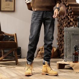 Men's Jeans Autumn/winter Loose Vintage Wash Small Foot Pant