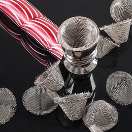 Smoking Accessories Pipe Combustion Net Conical Philtre Net Stainless Steel Hookah Pipe Tobacco Combustion Tools Accessories Wholesale Free Shipping