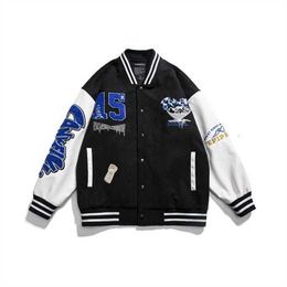 2022 Catalog New Spring Fashion in American Hiptop Couple Baseball Jacket Men and Women China-chic Jackets Pn5q DW6X