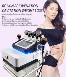 40K Radio Frequency Beauty instrument 6 in 1 Fat Blasting instrument Double Negative pressure Radio Frequency instrument