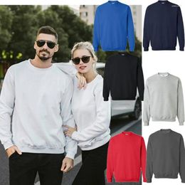 Men's Hoodies MEN Solid Colour Hooded Sweatshirts Autumn Winter Fleece Warm Mens Loose High Quality Top Casual Thick Tops