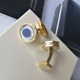 L M33 With Box Luxury Designer Cuff Links Men French shirt Cufflinks Classic gift268Q