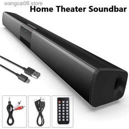 Cell Phone Speakers TV Echo Wall Wireless Bluetooth Speaker Home Theater Soundbar Portable Column Subwoofer Music Center for Computer Speakers FM TF T231026