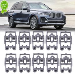 New 10pcs Car Lower Door Weatherstrip Fixed Clips Auto Front Rear Plastic Seal Retainer Clip Fastener Car Accessories for BMW X5 E53