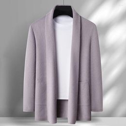 Men's Sweaters Autumn Winter Men Knit Cardigan Sweater Simplicity Korean Fashion Casual Loose Male Thick Warm Handsome Coat