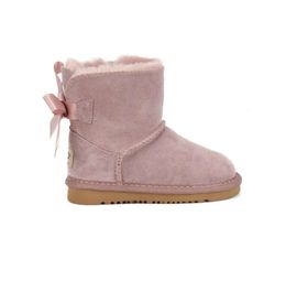 2024 Hot Boots Kids Australia Snow Boot Designer Children Shoes Winter Classic Ultra Mini Botton Baby Boys Girls Ankle Booties Kid Fur Suede5690