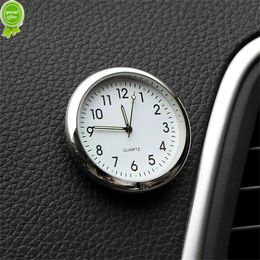 Car Clock Luminous Mini Automobiles Internal Stick-On Digital Watch Mechanics Quartz Clocks Auto Ornament Car Accessories Gifts