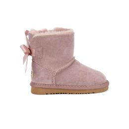 2024 New Boots Kids Australia Snow Boot Designer Children Shoes Winter Classic Ultra Mini Botton Baby Boys Girls Ankle Booties Kid Fur Suede550