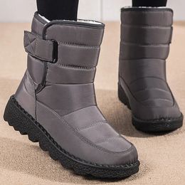 Boots Women's Boots Super Warm Winter Boots With Heels Snow Boots Rubber Booties Fur Bota Feminina Short Boot Female Winter Shoes 231026