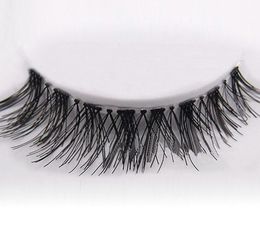 New 50 Pairs Lot Black Natural Cross Fake False Eyelash Soft Long Makeup Eye Lash Extension 5218774