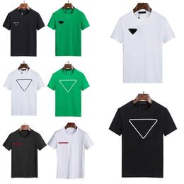 Men's T-shirts Designer Bag Leisure Fashion Print Short Sleeve Solid Color Breathable Slim Fit Round Neck Women's T-Shirt Bla Lmvv