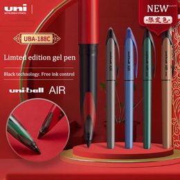 Straight Liquid Gel Pen UBA-188C Black Technology Free Ink Control Limited Colour School Office Supplies Stationery