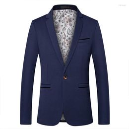 Men's Suits Men's & Blazers Slim Fit Jackets Men Casual Suit Coats Male Dress Formal Wear Outwear Smart Casul 5XLMen's