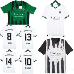 Club Team 23/24 Borussia Monchengladbach 10 NEUHAUS Soccer Jerseys 31 CVANCARA 3 ITAKURA 14 PLEA 29 SCALLY NGOUMOU PEFOK WEIGL WOBER HONORAT Football Shirt Kits FC