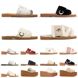 slippers fluffy Sandals Famous Designer Women sliders sandals womens sandal shoes fur fuzzy pantoufle womens slides luxury trainers mules