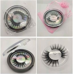 3D Mink Hair Eyelashes OEM custom private Logo Acceptable 3D Silk Protein Lashes 100 Cruelty Dramatic False Eyelash natural 1842464