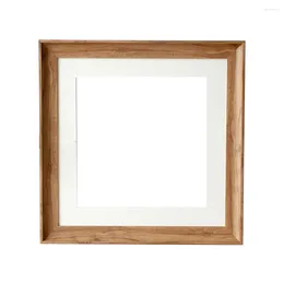 Frames Contemporary Frame For Calligraphy And Painting Wood Grain Color Multiple Size Options Wall Mountable Or Tabletop Display