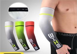 Compression Arm Warmers Sleeves for Sports Summer Thin Breathable Ice Silk Sunsn Outdoor Cycling Hiking Basketball Arms protec3018945